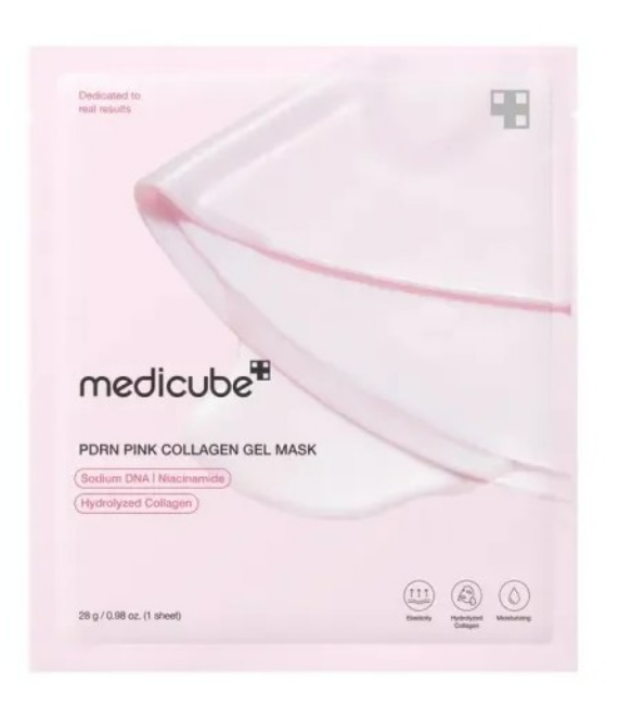 MEDICUBE - Pink PDRN Collagen Gel Mask - Collagen Gel Mask