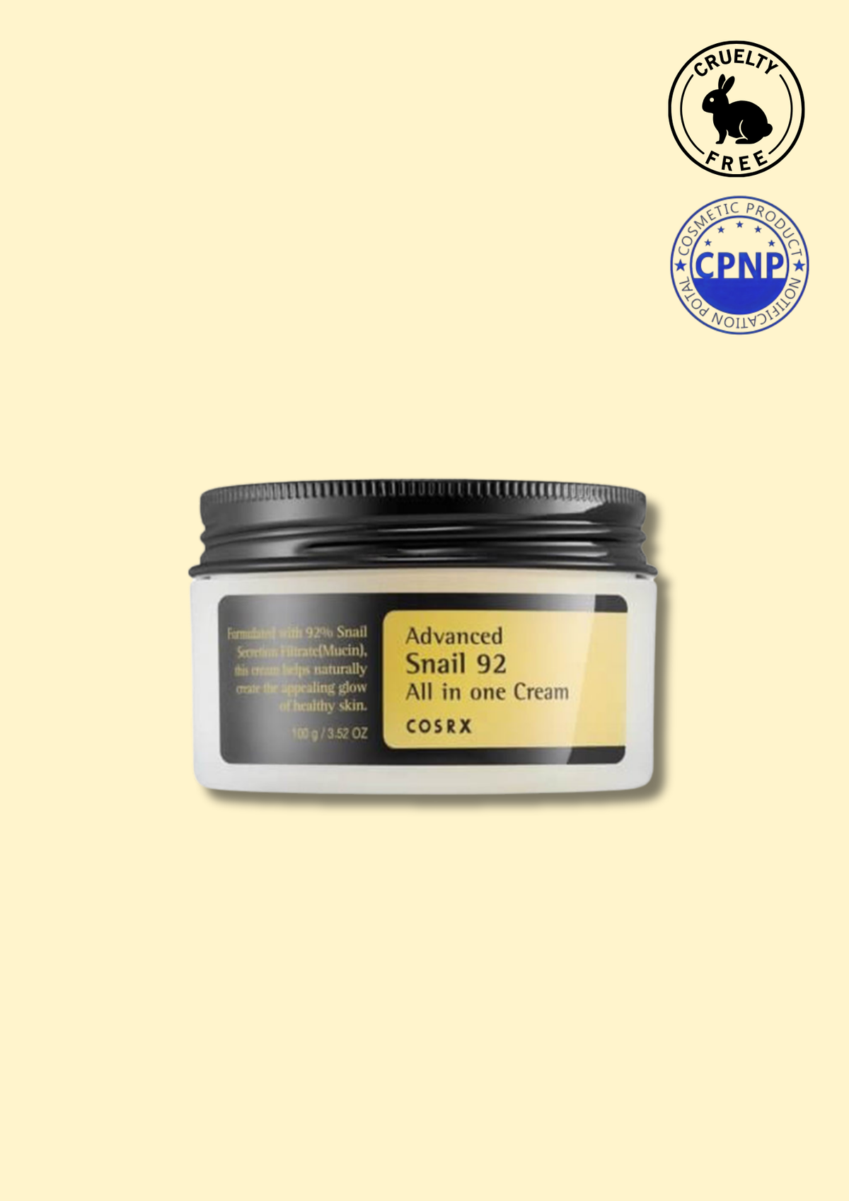 COSRX - Advanced Snail 92 All In One Cream 100 ml
