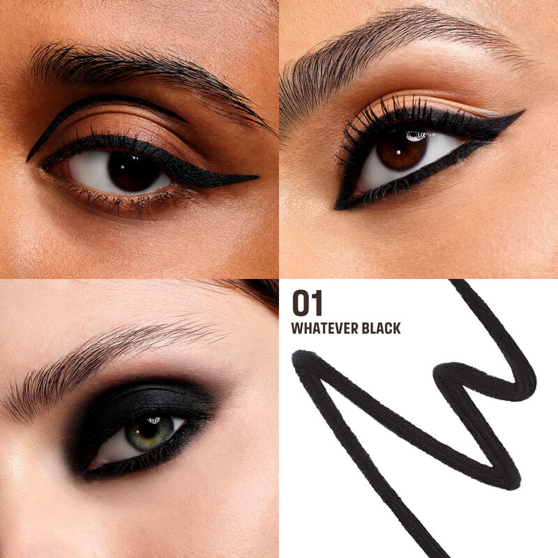 Aqua Resist Color Pencil Whatever Black – Waterproof 24H Intense Black Eyeliner