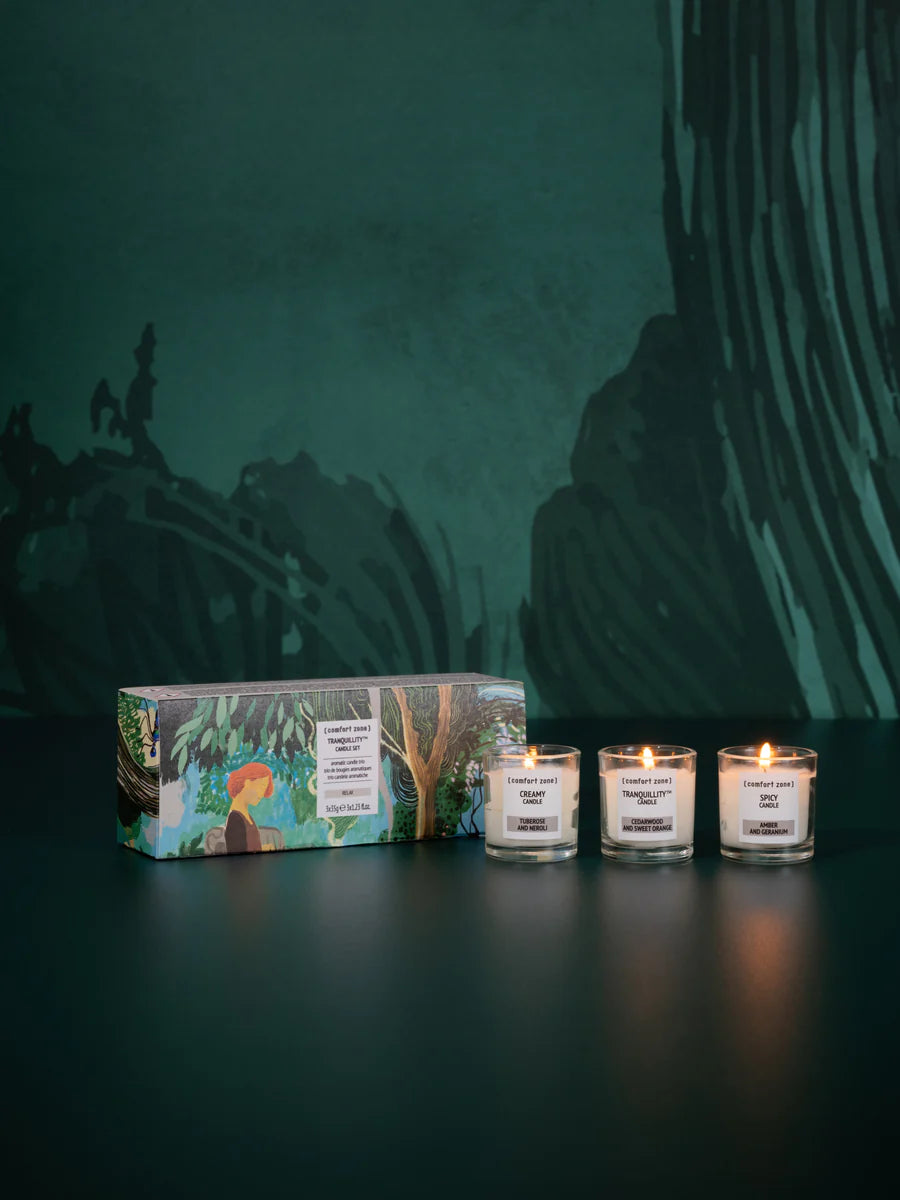 Tranquillity Candle Set Comfort Zone