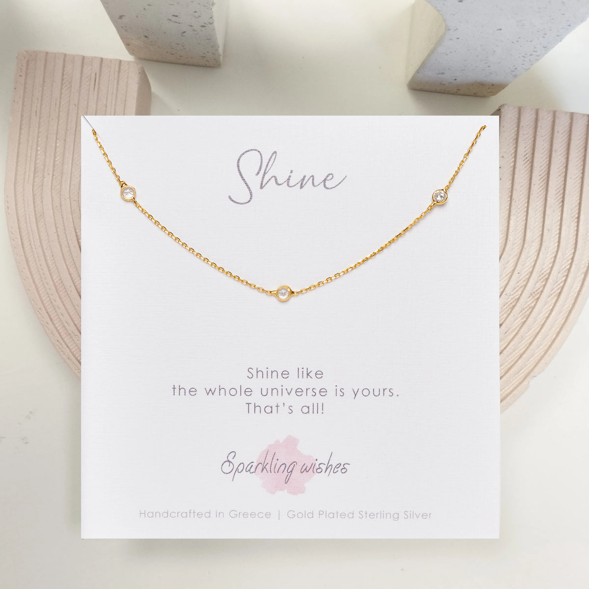 ✨ Shine Necklace - Handmade in 925 Silver