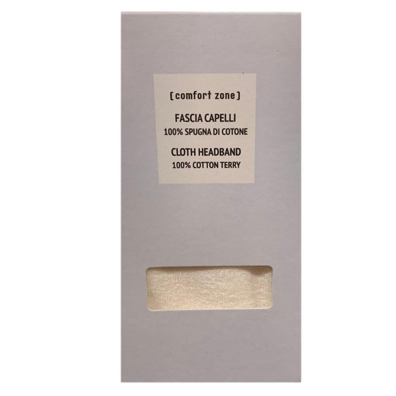 Fascia Capelli Spugna di Cotone Comfort Zone