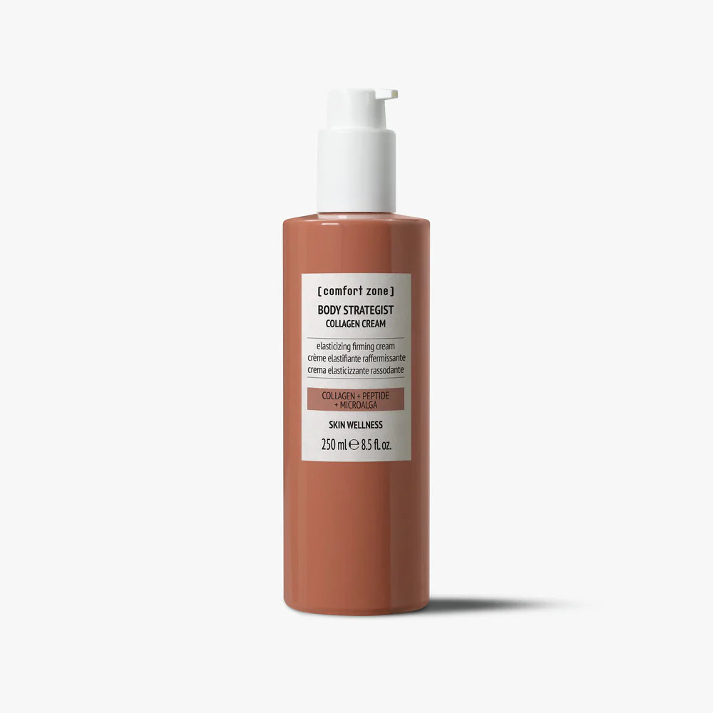 Comfort Zone Body Strategist Collagen Cream – Crema Corpo Rassodante al Collagene Vegano | Elasticità e Idratazione Profonda