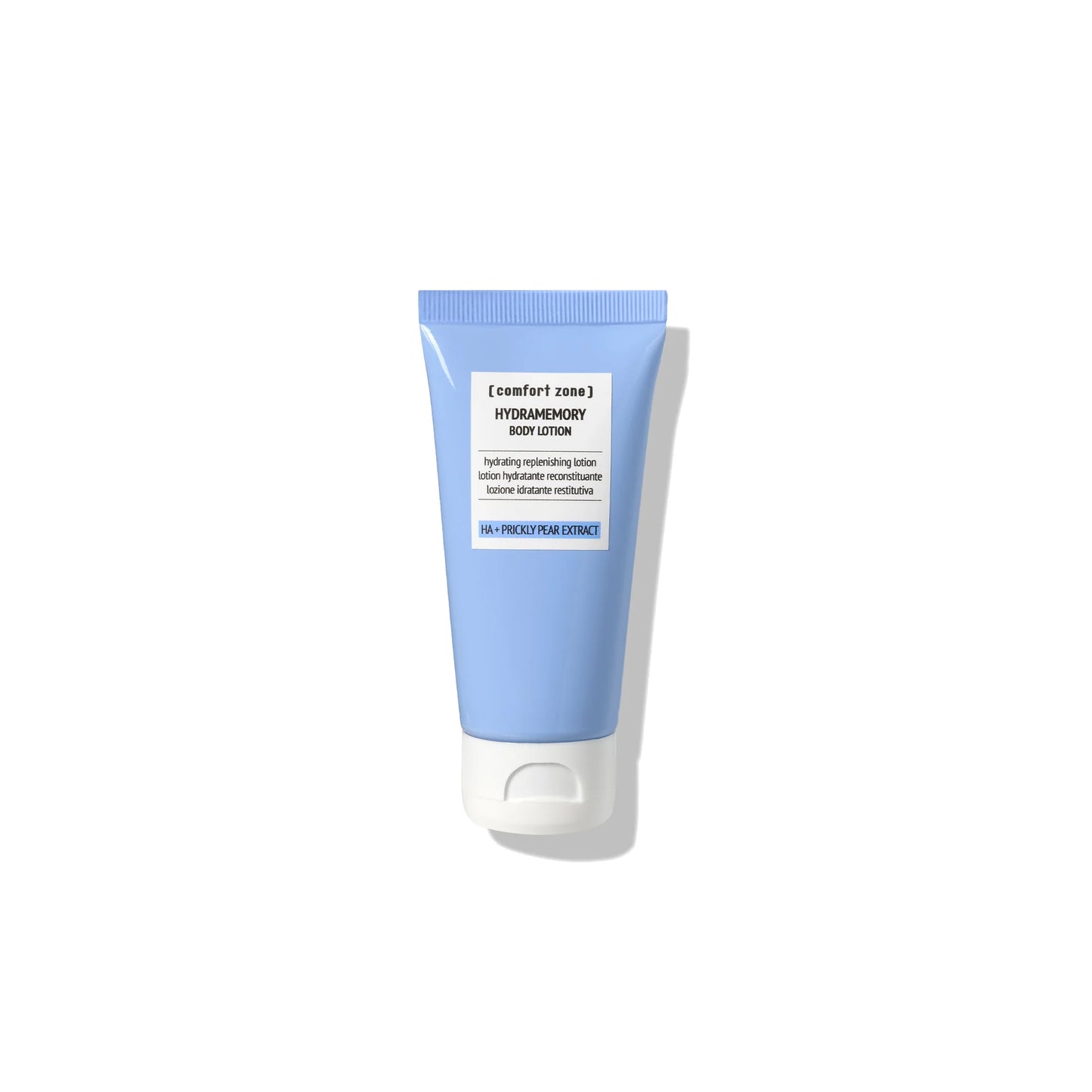 Hydramemory Body Lotion di Comfort Zone: un’idratazione intensa e prolungata per una pelle morbida, elastica e luminosa. La sua texture leggera si assorbe rapidamente, lasciando una sensazione di freschezza e nutrimento. Arricchita con ingredienti di origine naturale, dona un’idratazione profonda e duratura. Perfetta per una pelle setosa e vellutata ogni giorno