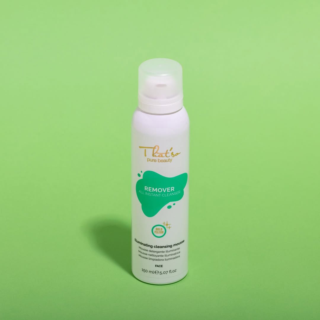 That’so Remover All Instant Cleanser – Gentle, Hydrating, and Brightening Makeup Removing Facial Mousse (150 ml)