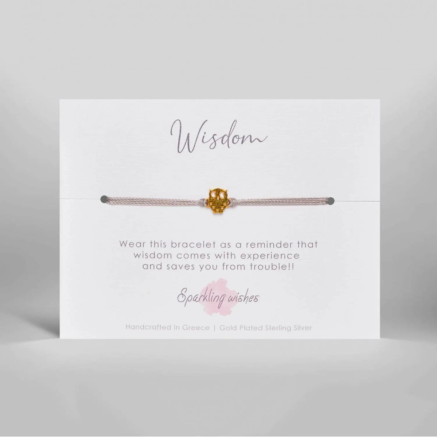 bracciale gufetto wisdom sparkling wishes italia