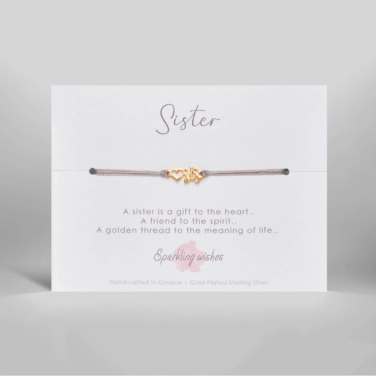 bracciale sister idea regalo sorella