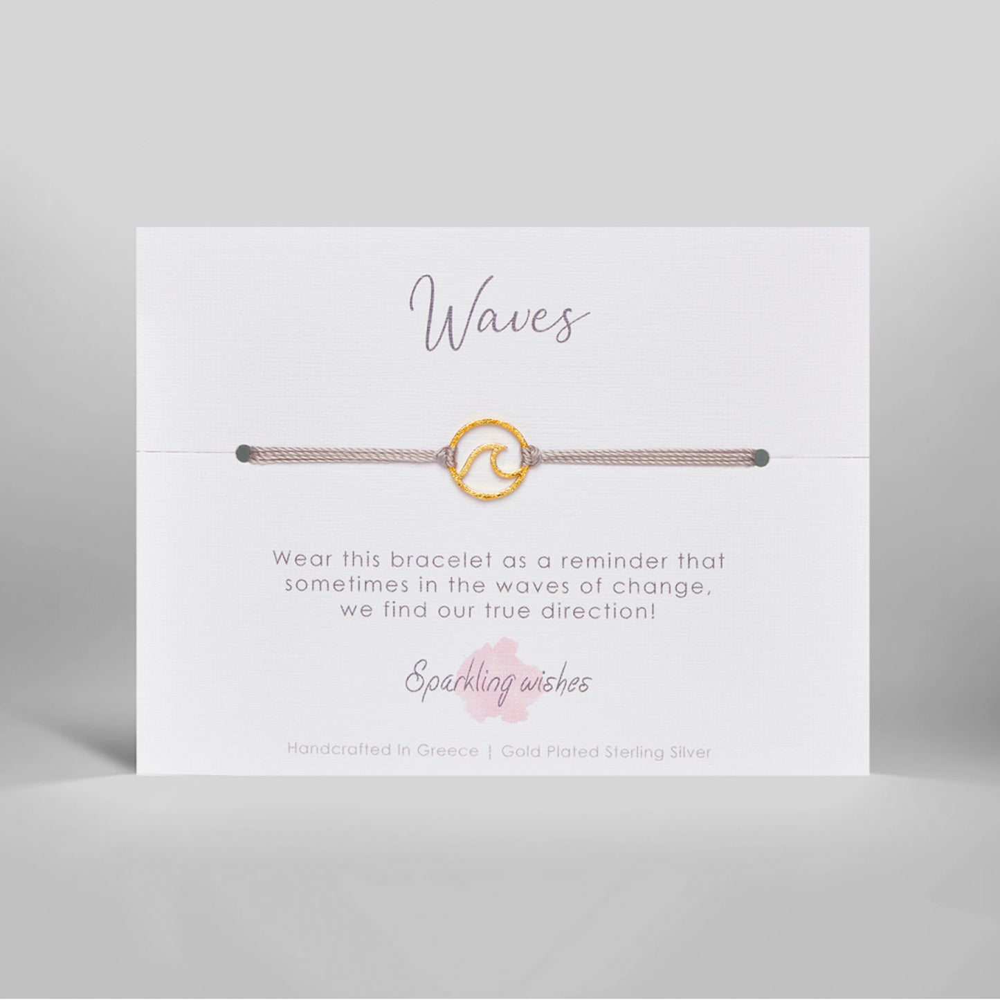 bracciale waves sparkling wishes a forma di onda