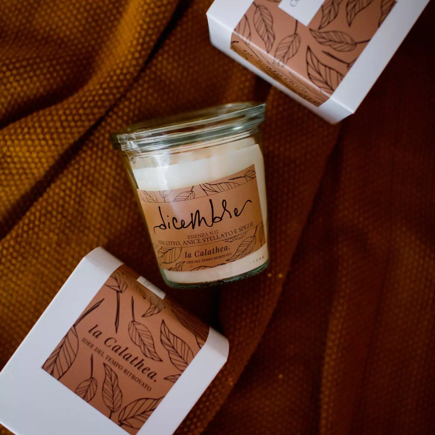 candela di soia idea regalo natale la calathea