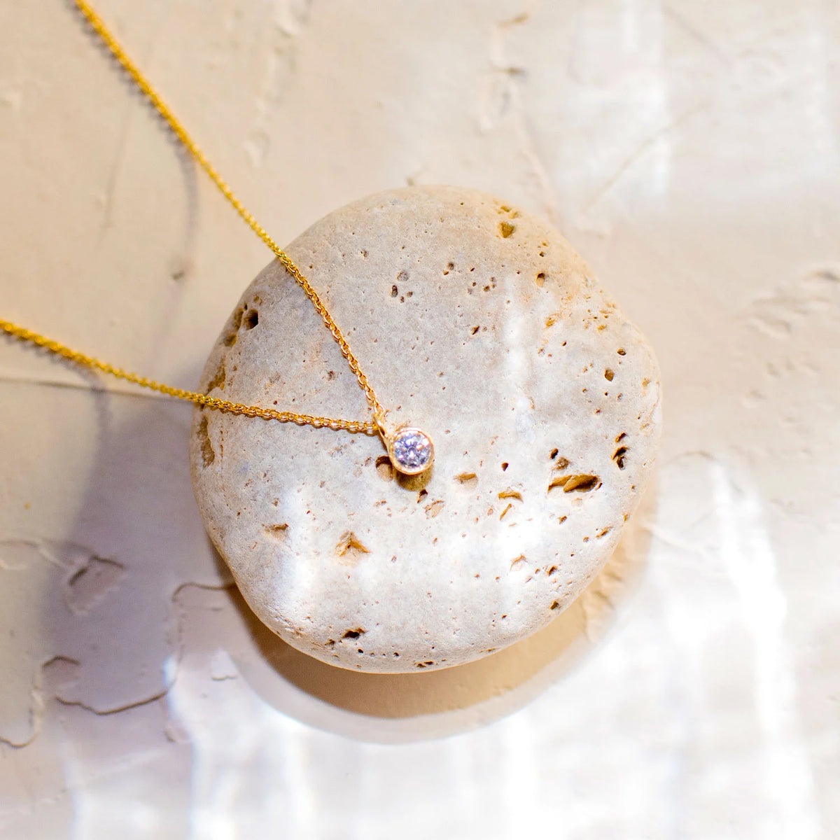 Collana argento e zircone Sparkle