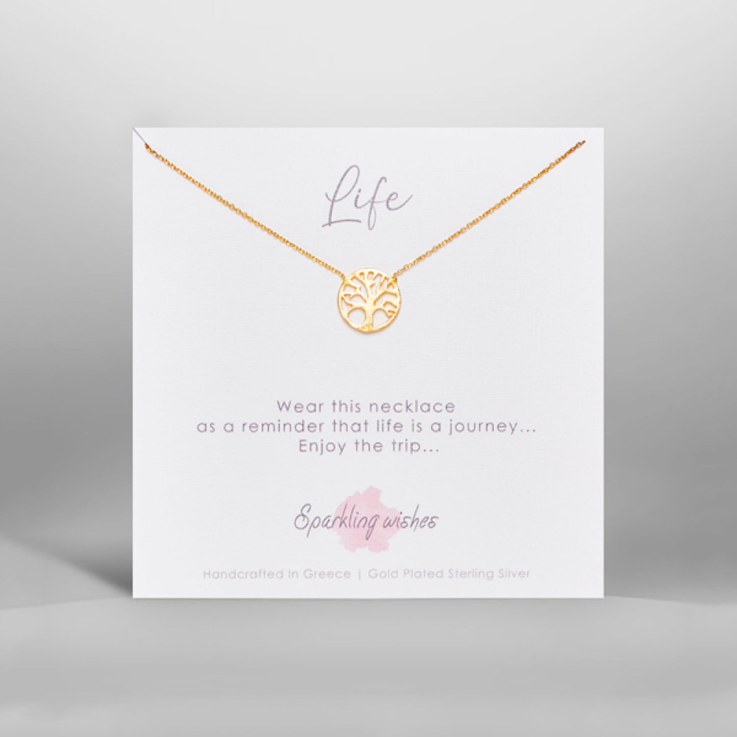 collana life con simbolo albero della vita