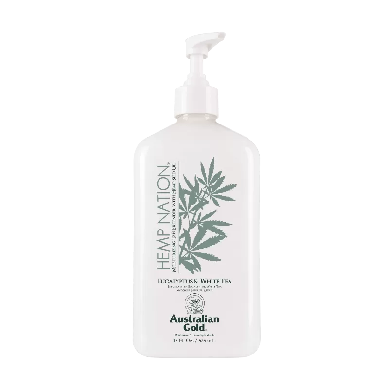 Hemp Nation Eucalyptus & White Tea 535 ml Australian Gold