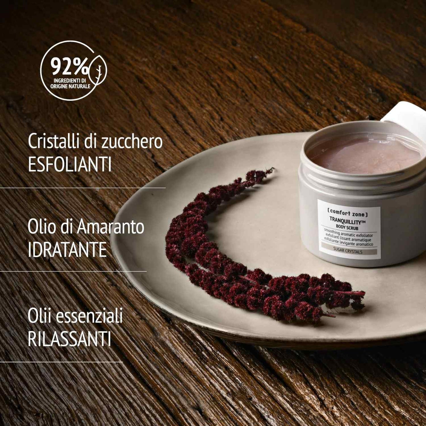 scrub per pelle liscia e morbida Comfort Zone