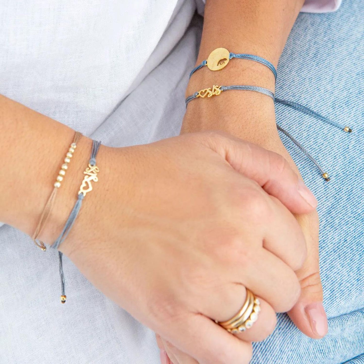 set bracciali sister abbinati idea regalo per sorelle