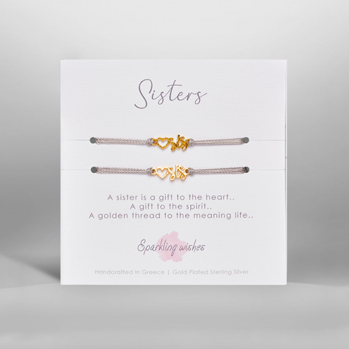 set bracciali per sorelle idea regalo