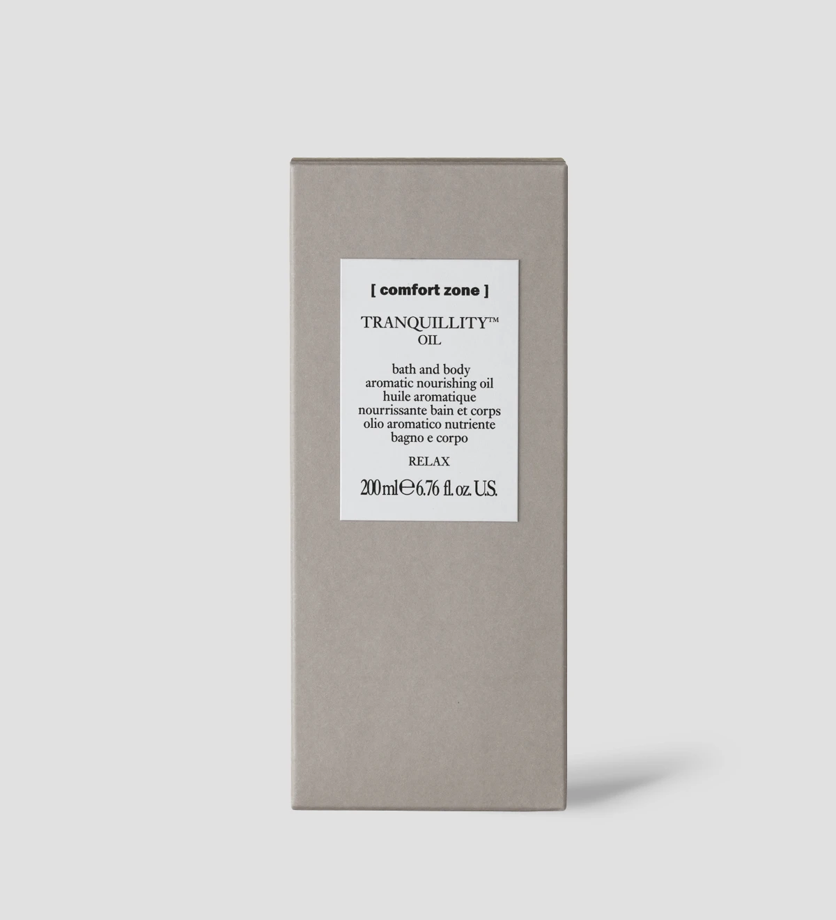Tranquillity Oil 200ml Comfort Zone
