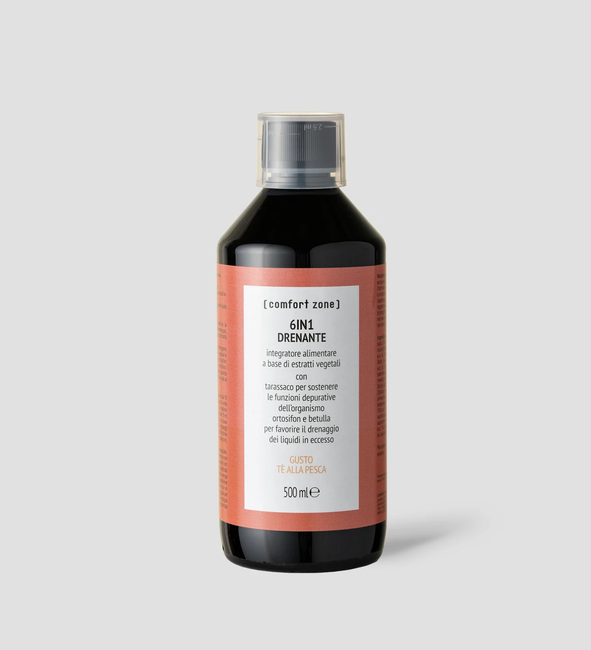 Body Strategist 6in1 Drenante gusto Tè alla Pesca 500ml Comfort Zone