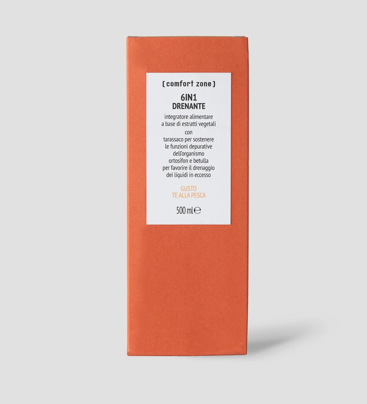 Body Strategist 6in1 Drenante gusto Tè alla Pesca 500ml Comfort Zone