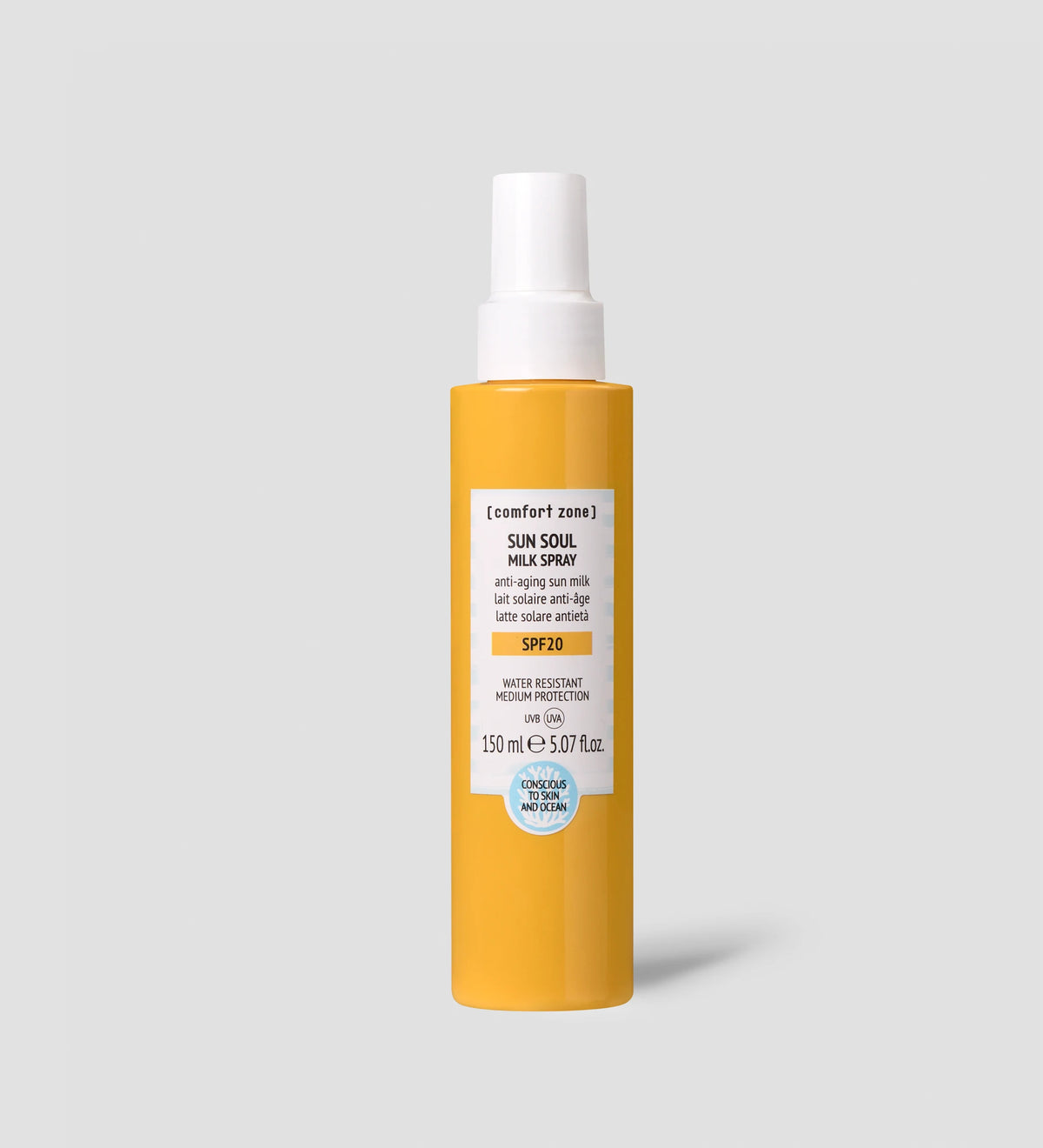 Sun Soul Milk Spray Spf 20 150ml Comfort Zone