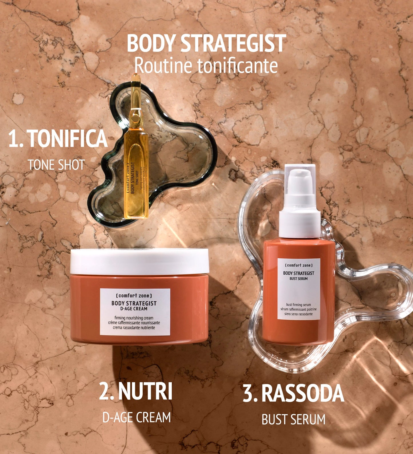 Body Strategist Tone Shot 4x10ml Comfort Zone