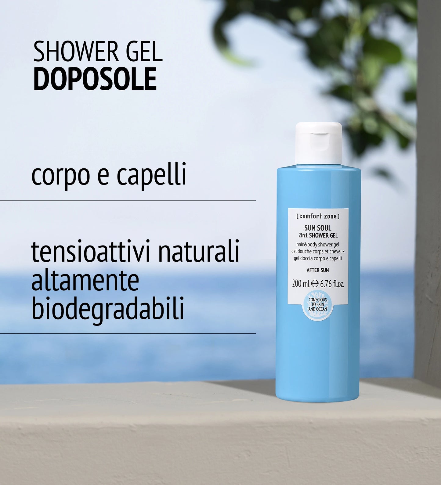 Sun Soul 2 in 1 Shower Gel 200ml Comfort Zone