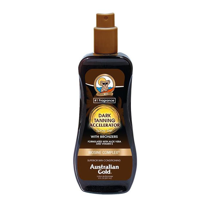 Dark Tanning Accelerator Spray Gel BRONZERS 237 ml Australian Gold