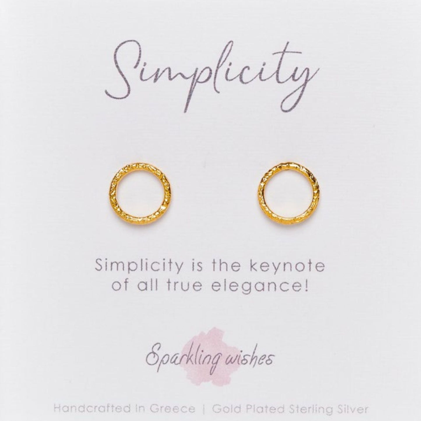 Orecchini Simplicity Circle