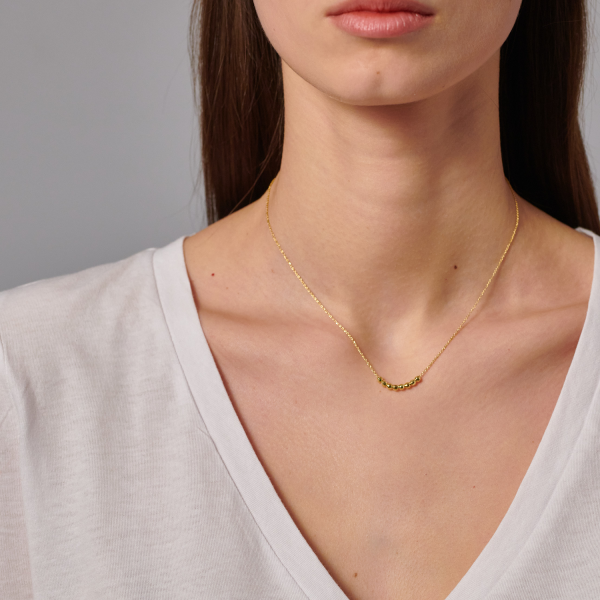 Collana in argento Sparkling Wishes Italia