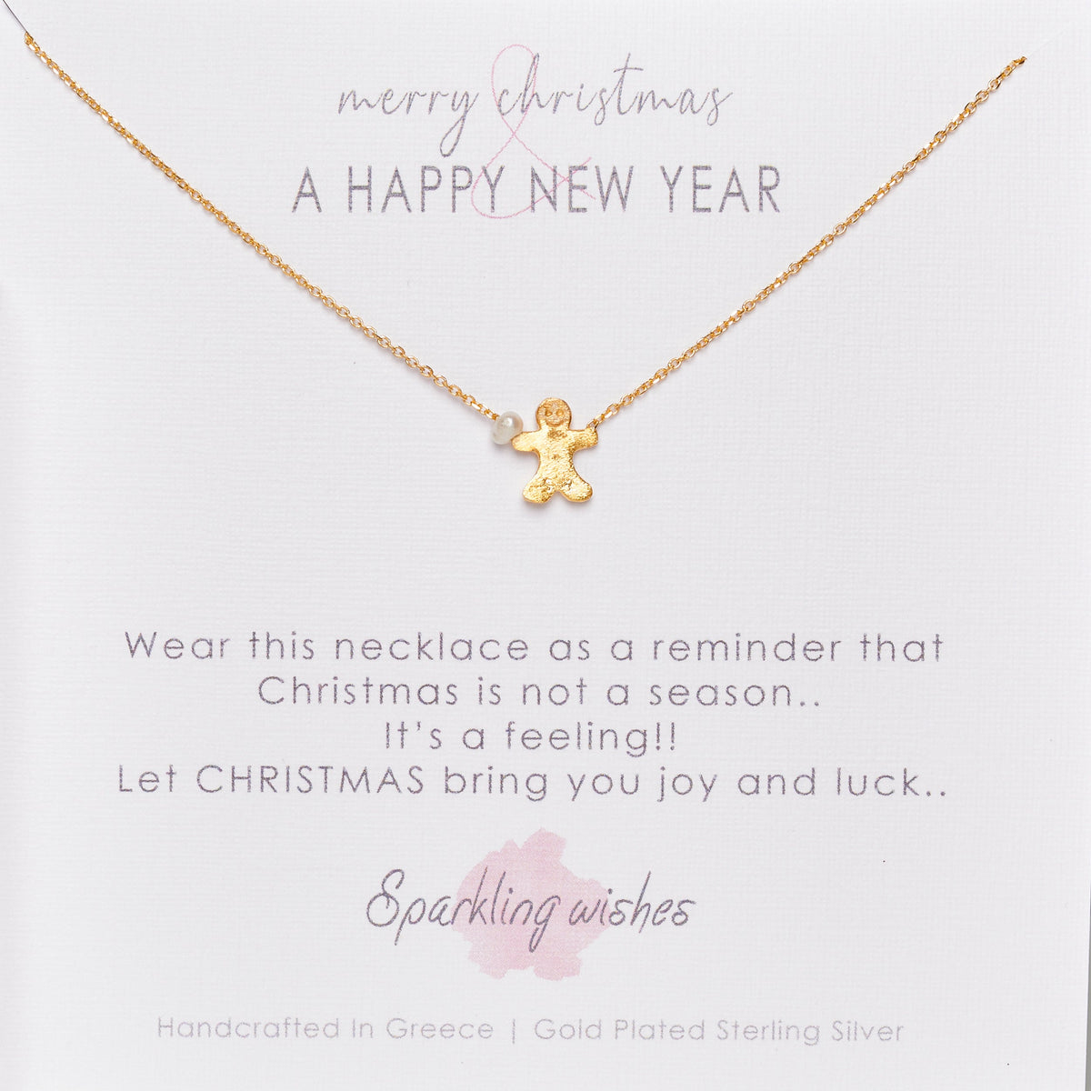 Gingerbread Necklace