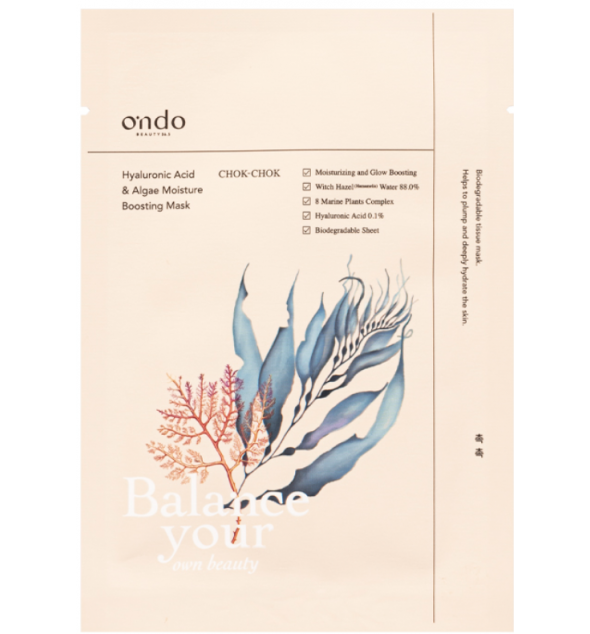 Hyaluronic Acid & Algae Moisture Boosting Mask Chock-Chock
