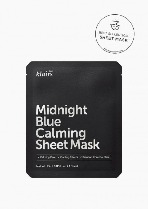 MIDNIGHT BLUE CALMING SHEET MASK