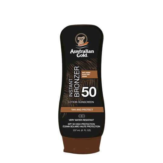 Protezione Solare Lotion con Bronzer 237ml Australian Gold