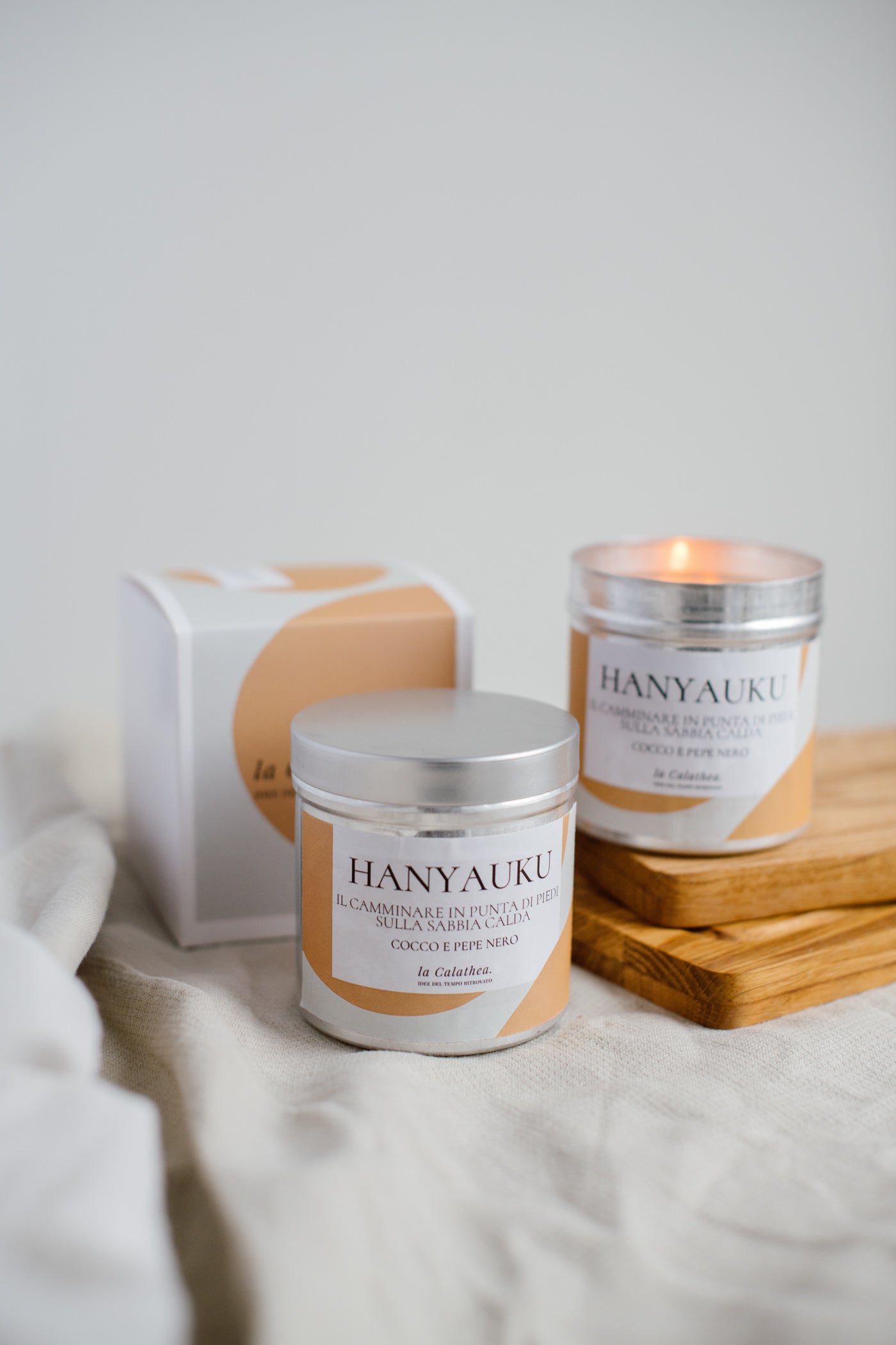 Hanyauku – Candela profumata in cera di soia - La Calathea