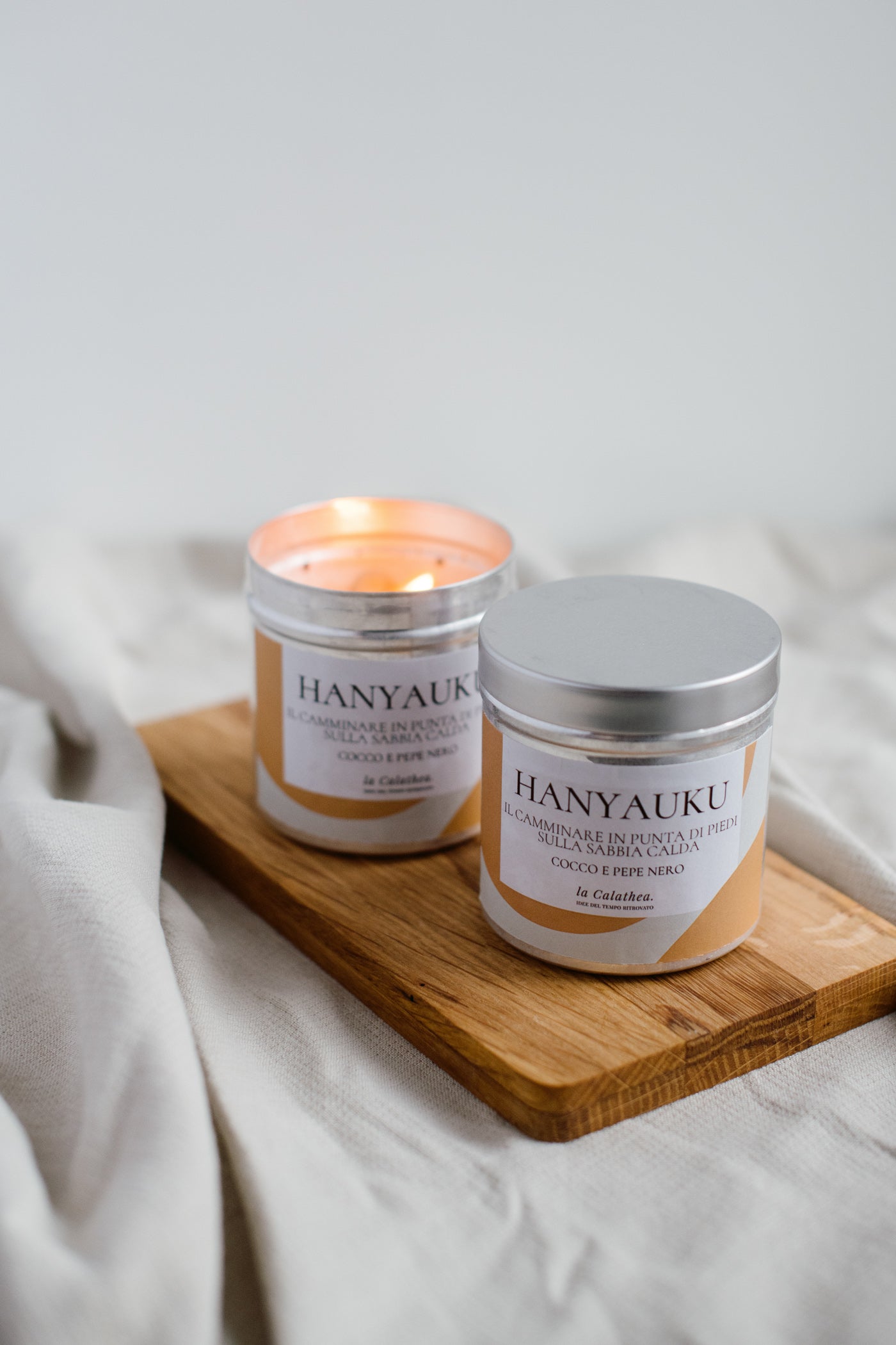 Hanyauku – Candela profumata in cera di soia - La Calathea