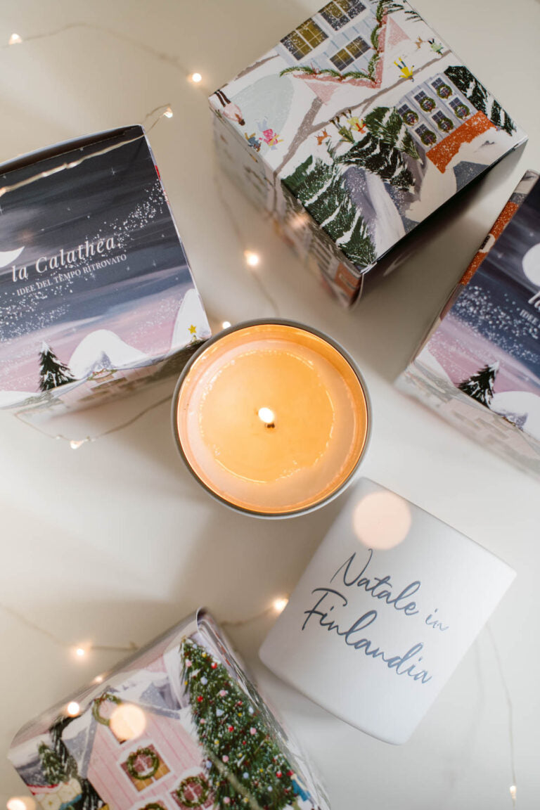 Candela “Natale in Finlandia” – La Calathea