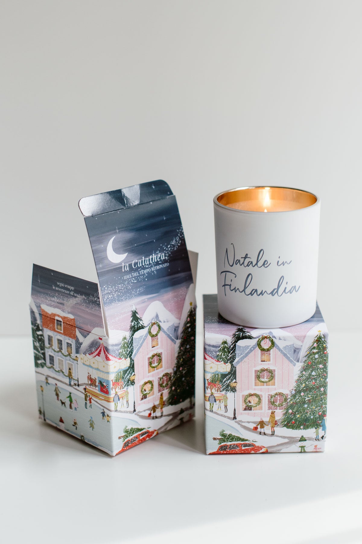 Candela “Natale in Finlandia” – La Calathea
