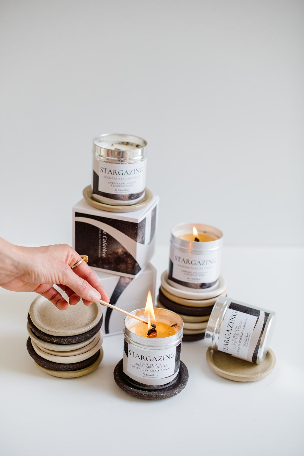 Stargazing NOTTE – Candela profumata in cera di soia - La Calathea