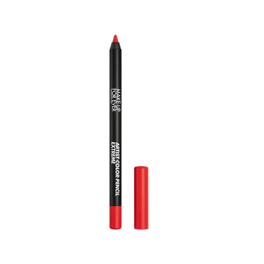 Artist Color Pencil Extreme Untamed Fire – Matita Labbra Waterproof Rosso Intenso a Lunga Tenuta - Make Up For Ever