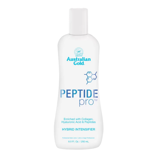 Peptide Pro 250ml – Intensificatore Abbronzatura Anti Age 2 in 1 con Peptidi e Acido Ialuronico - Australian Gold