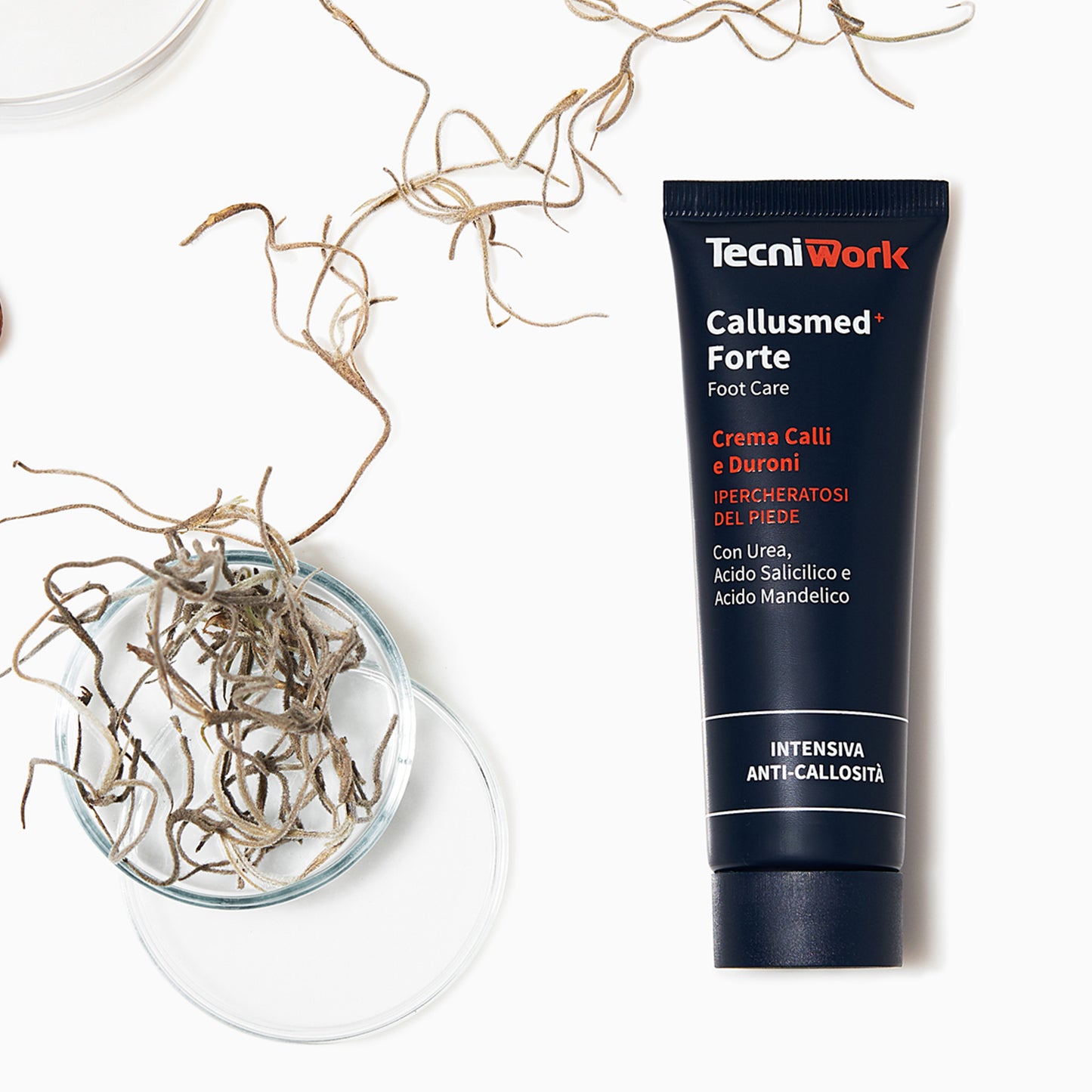 Callusmed Forte – Crema Piedi Intensiva Calli e Duroni / TecniWork