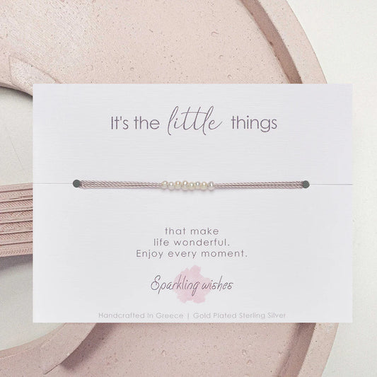 Bracciale It’s The Little Things in Argento 925 Oro