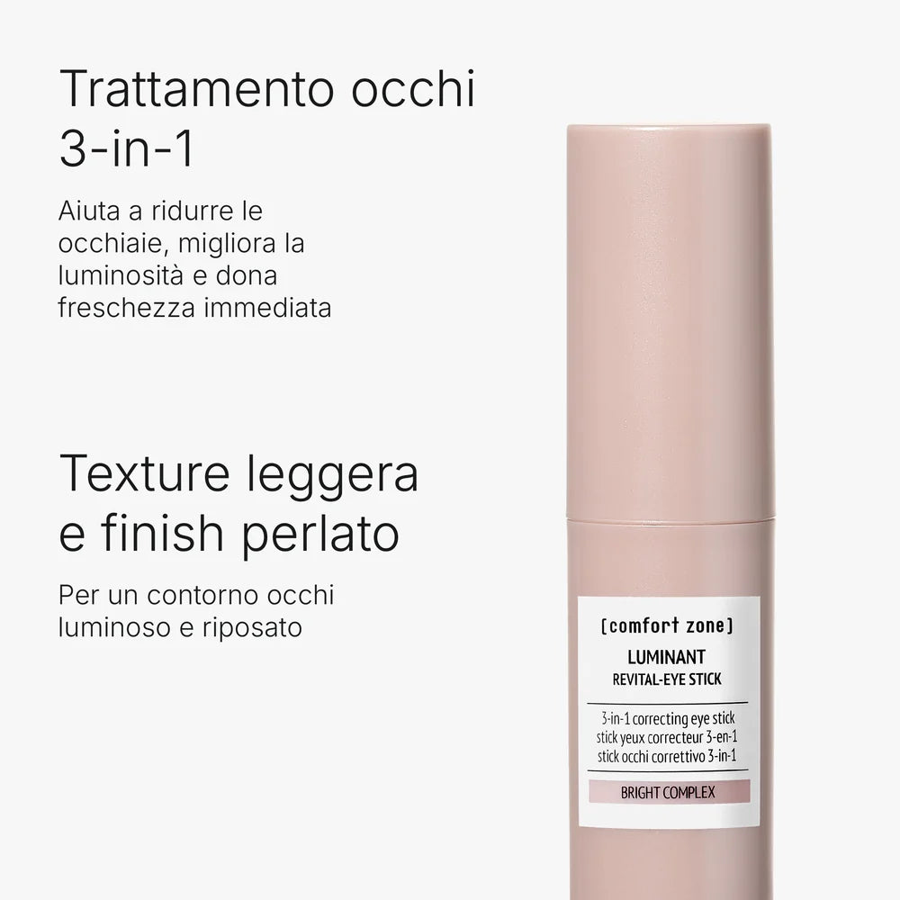 Luminant Revital-Eye Stick Comfort Zone stick contorno occhi con acido ialuronico