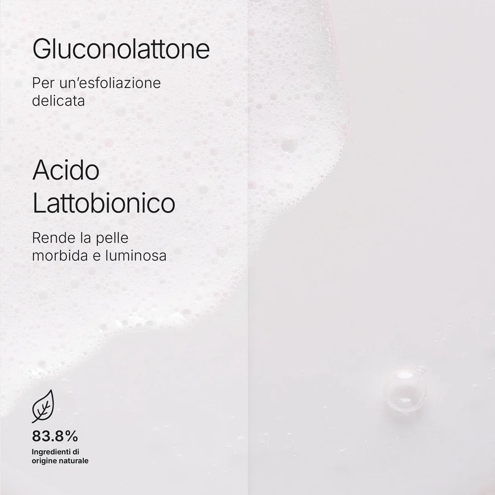 Luminant Milky Cleanser Comfort Zone detergente viso con gluconolattone e acido lattobionico