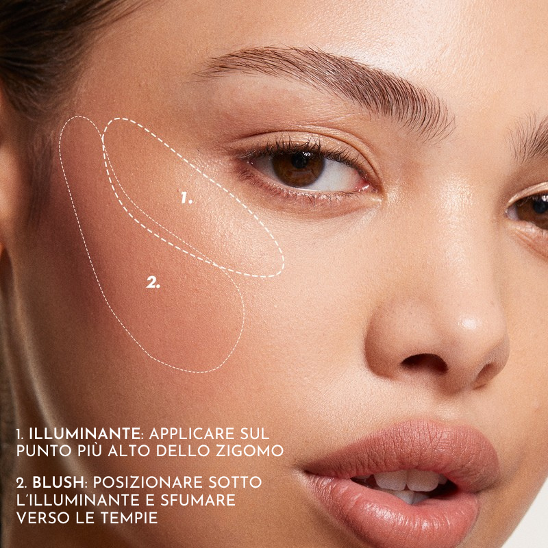 Make Up For Ever Artist Highlighter – H130 - Wherever Pearl - Oro chiaro con riflessi rosa