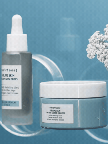 nuovi prodotti anti age della linea Sublime Skin di Comfort Zone, un detergente balsamo ed un olio illuminante viso