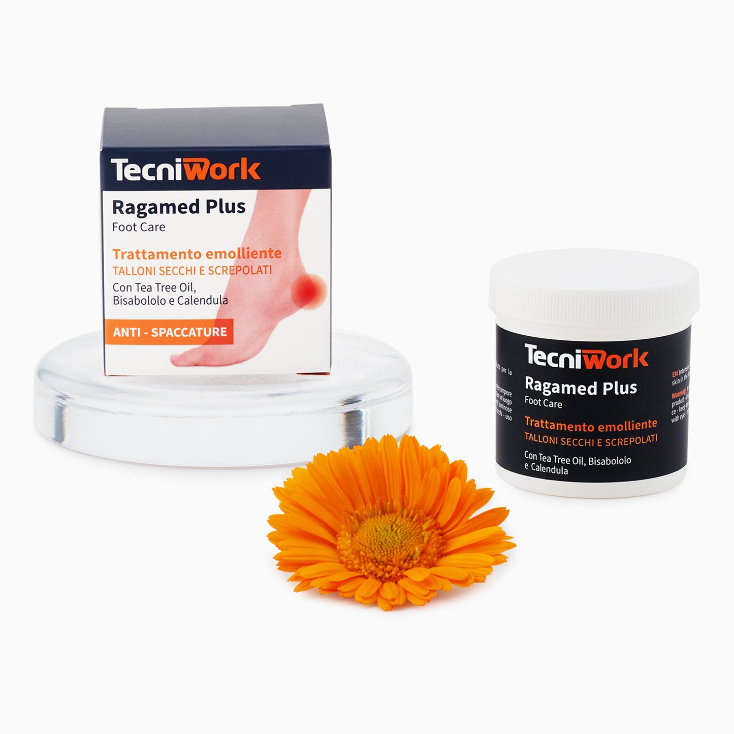 Ragamed Plus – Weichmachende Fersenpflege (75 ml) / TecniWork