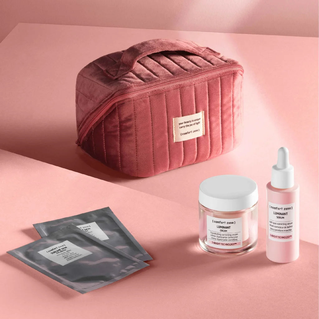 Comfort Zone The Radiant Skin Ritual with Cream – kit viso illuminante e anti-macchie con Luminant Serum e Luminant Cream