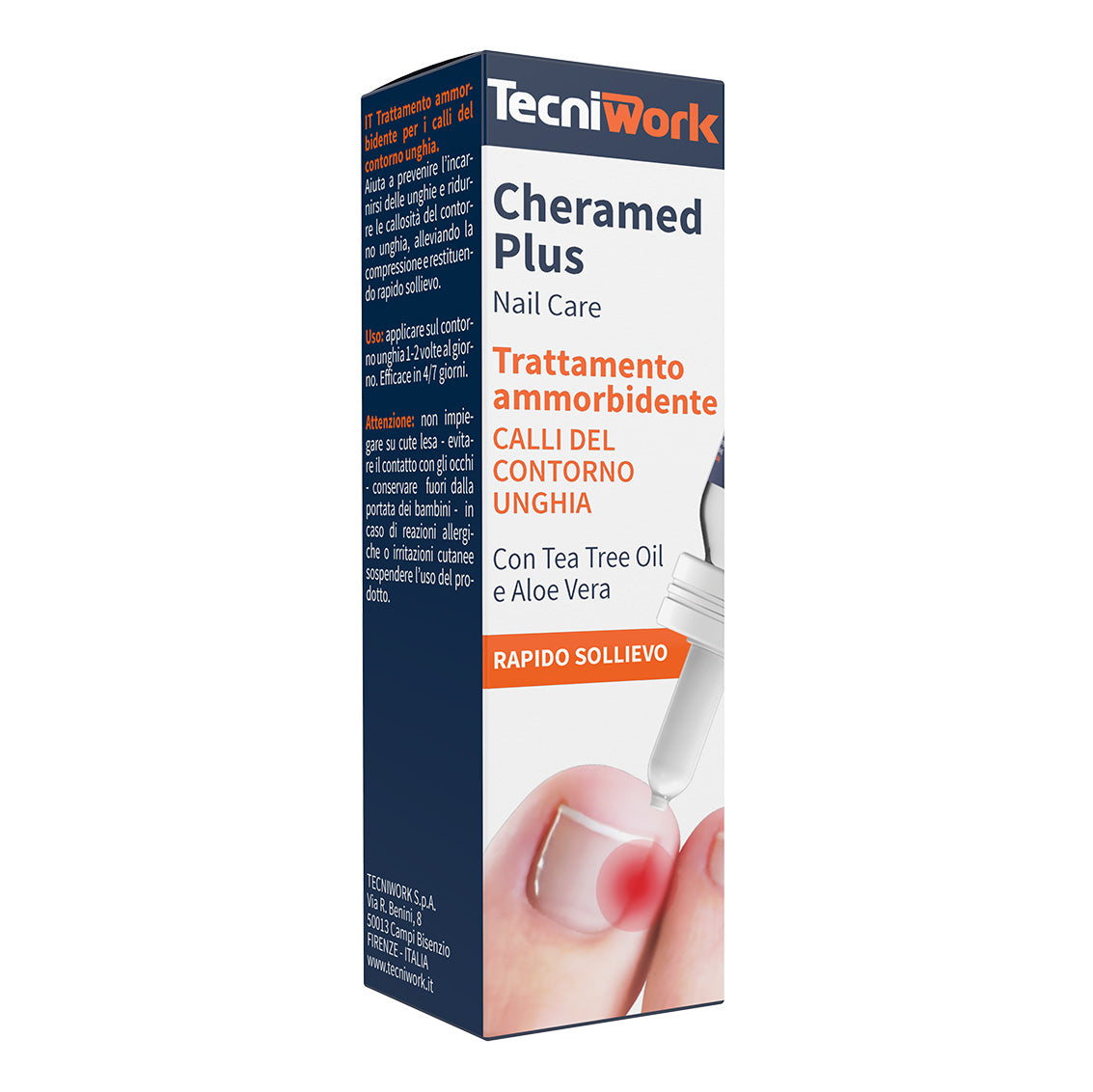 Cheramed Plus – Trattamento Ammorbidente per Calli del Contorno Unghie / TecniWork