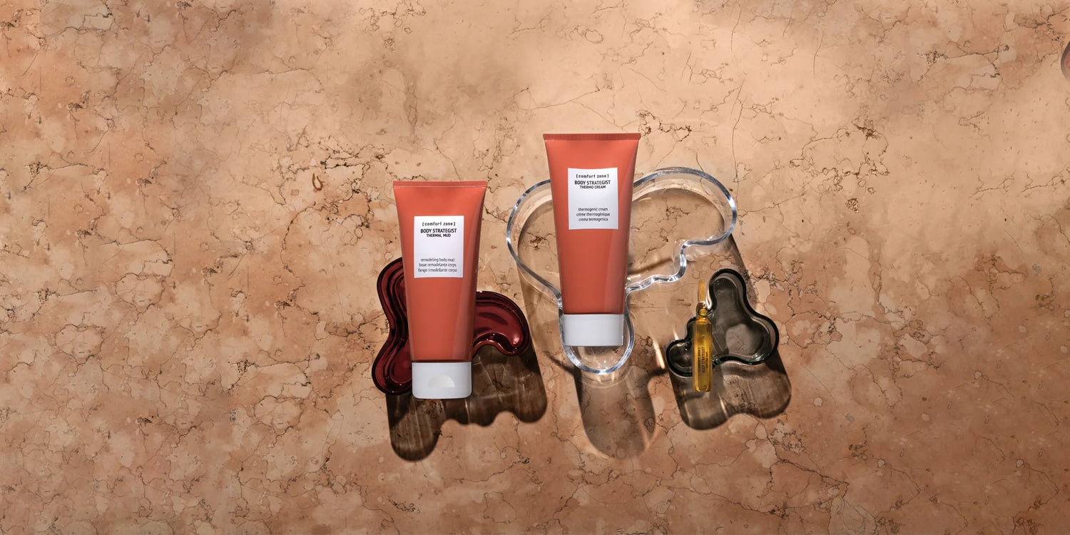 Cosmetici Corpo anticellulite, tonificanti e drenanti ideale per esser pronti alla prova costume e per combattere gli inestetismi della cellulite, dell'adipe in eccesso e del gonfiore delle gambe dato dalla ritenzione idrica! Sono i cosmetici body strategist di Comfort Zone! Cosmetici made in Italy, puoi trovarli presso il nostro centro estetico coka club di formigine, il nostro istituto di bellezza è presente sul territorio da oltre 15 anni.
