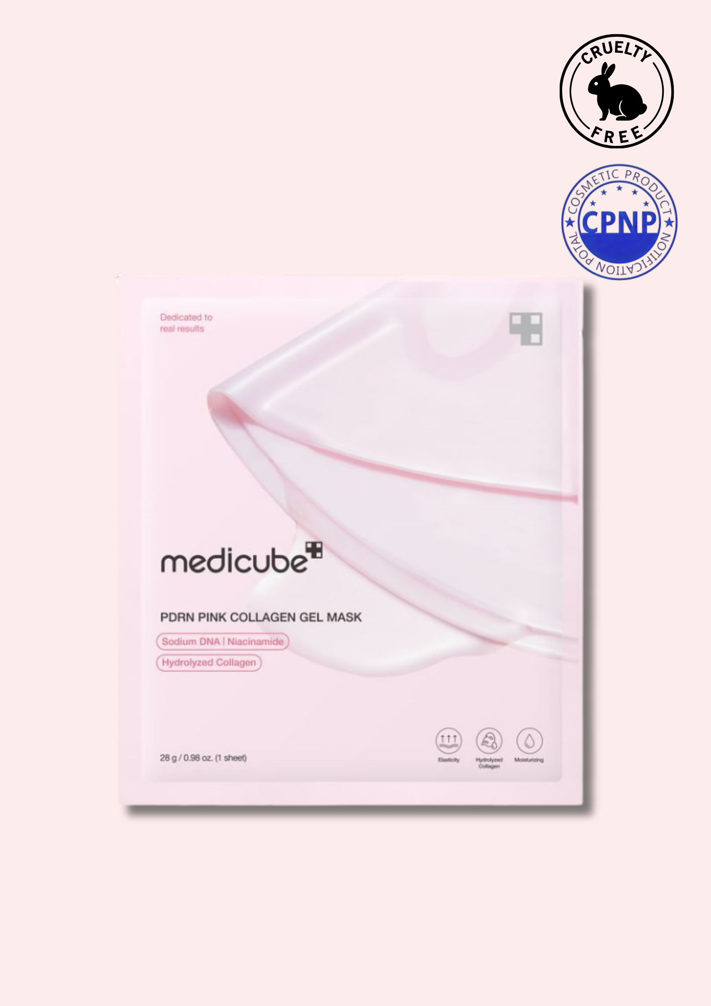 MEDICUBE - PDRN Pink Collagen Gelmaske - Collagen-Gelmaske